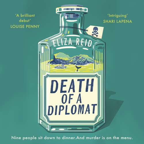 Book cover of Death of a Diplomat: A Scandi twist on Agatha Christie from the former first lady of Iceland