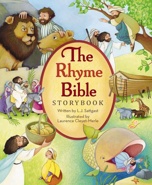 Book cover of The Rhyme Bible Storybook