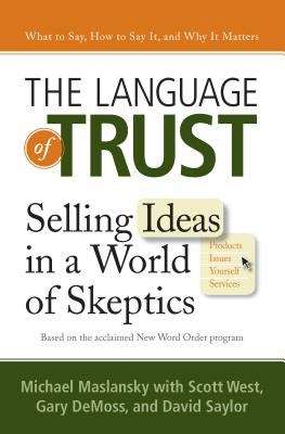 Book cover of The Language of Trust