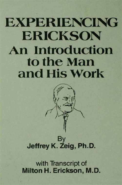 Book cover of Experiencing Erikson