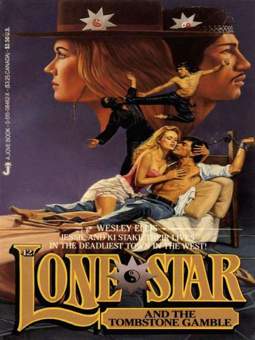 Book cover of Lone Star and the Tombstone Gamble (Lone Star #42)