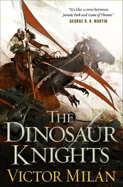 Book cover of The Dinosaur Knights (2) (The Dinosaur Lords #2)