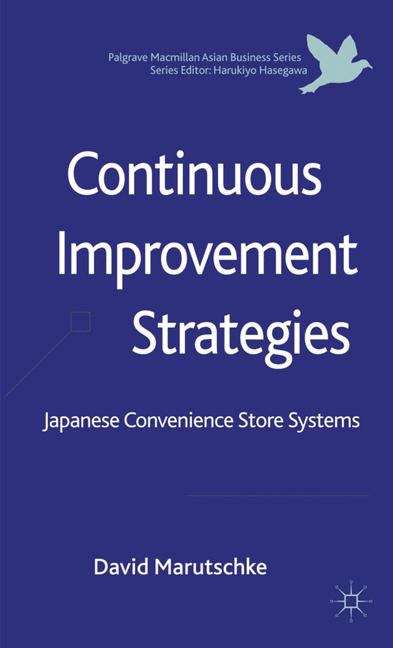 Book cover of Continuous Improvement Strategies