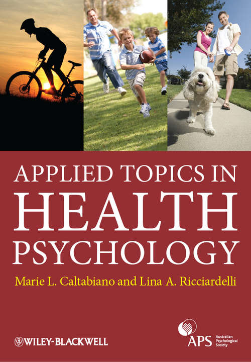 Book cover of Applied Topics in Health Psychology