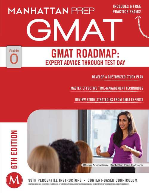 Book cover of GMAT Roadmap: Expert Advice Through Test Day