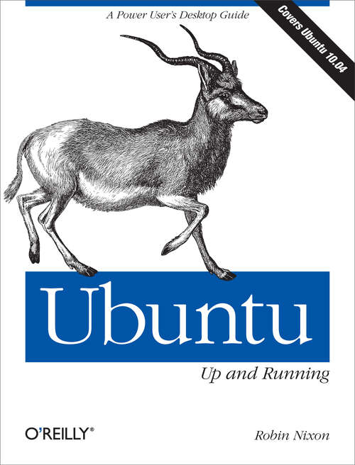 Book cover of Ubuntu: Up and Running