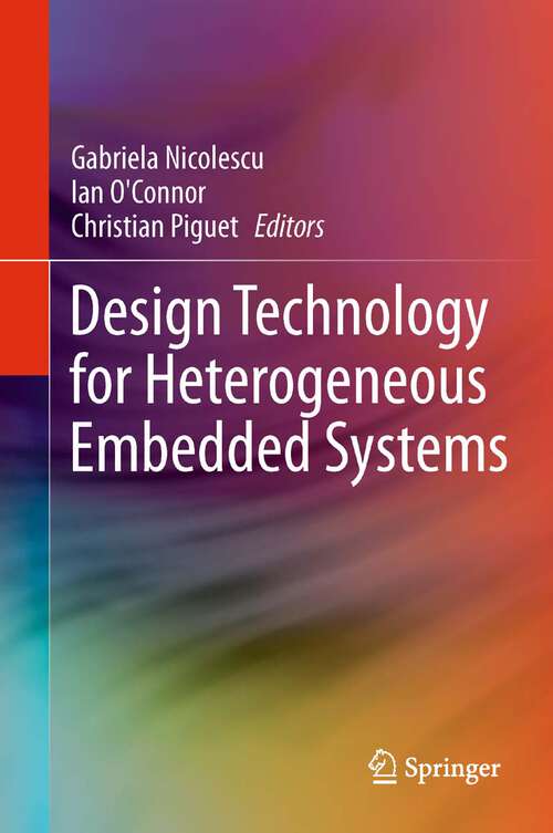 Book cover of Design Technology for Heterogeneous Embedded Systems