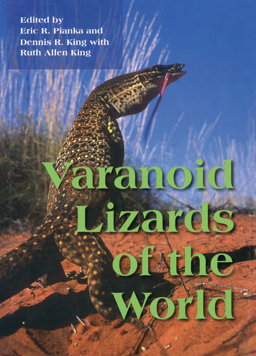 Book cover of Varanoid Lizards of the World