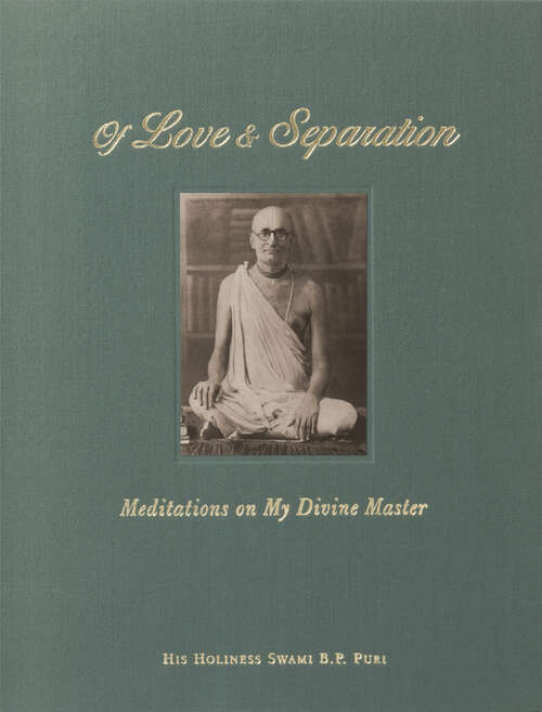 Book cover of Of Love and Separation