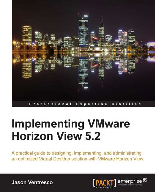 Book cover of Implementing VMware Horizon View 5.2