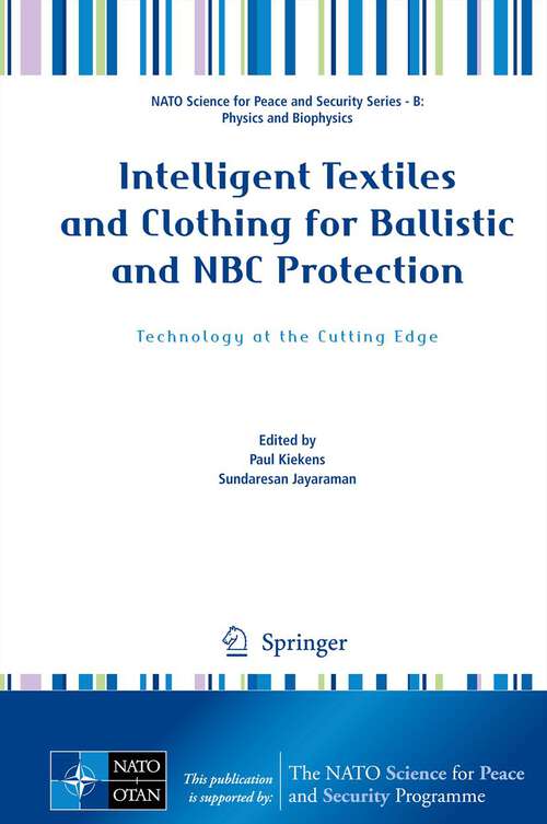 Book cover of Intelligent Textiles and Clothing for Ballistic and NBC Protection