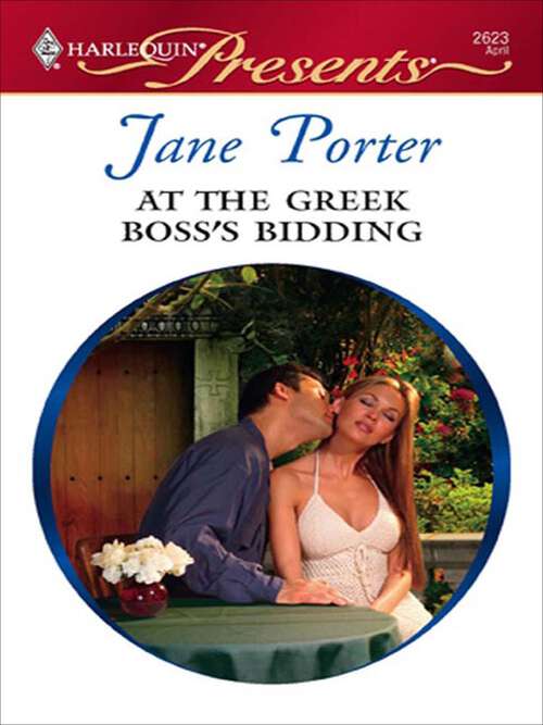 Book cover of At the Greek Boss's Bidding