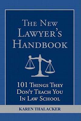 Book cover of The New Lawyer's Handbook