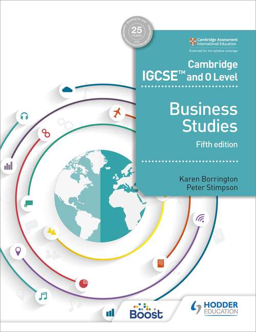 Book cover of Cambridge IGCSE and O Level Business Studies 5th edition