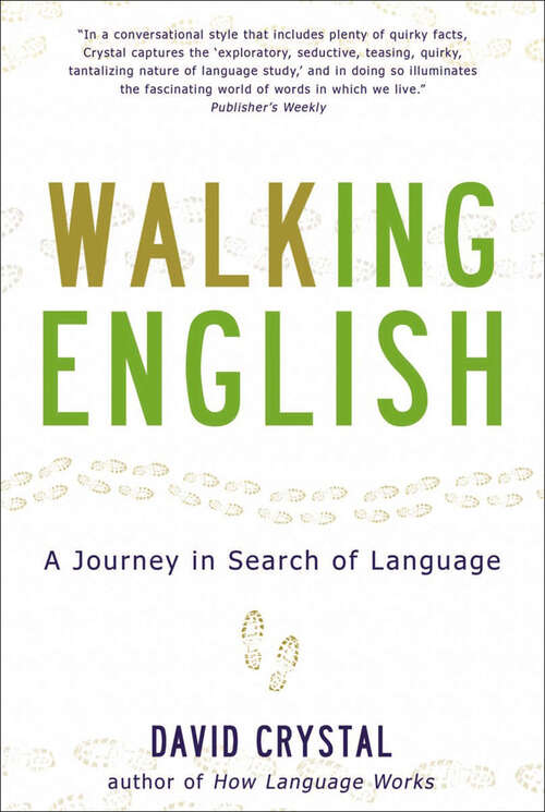 Book cover of Walking English: A Journey in Search of Language