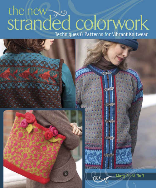 Book cover of The New Stranded Colorwork