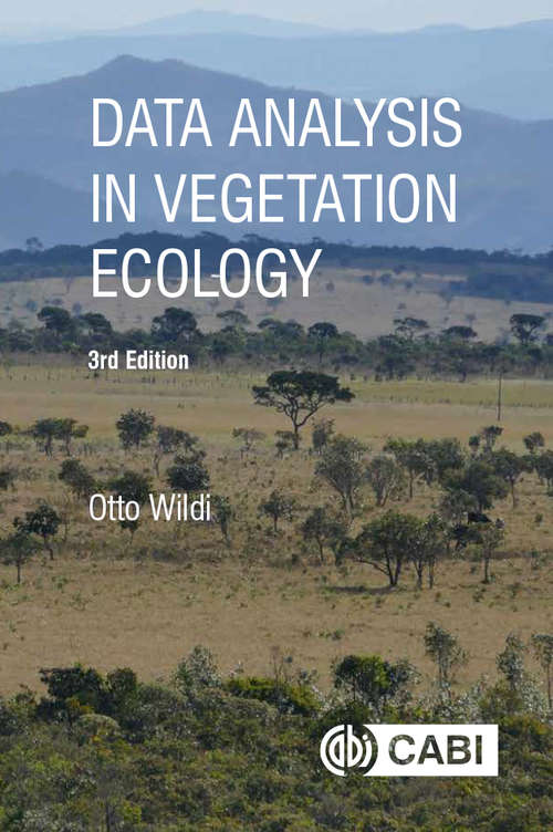 Book cover of Data Analysis in Vegetation Ecology
