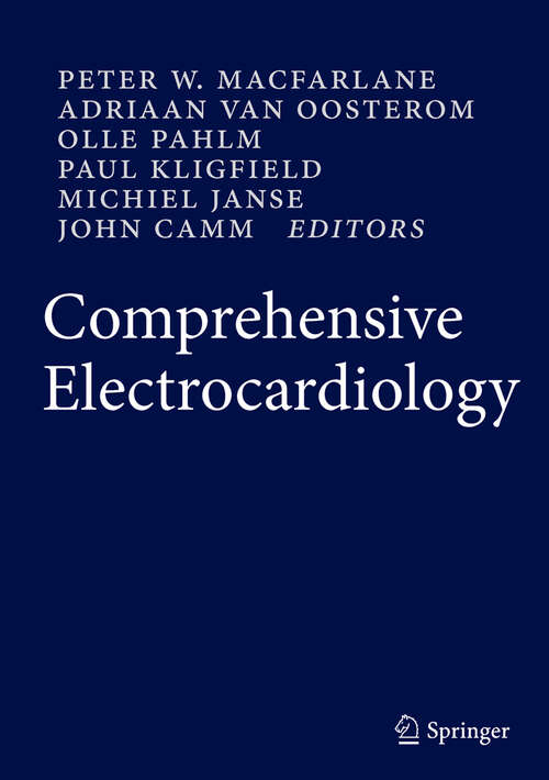 Book cover of Comprehensive Electrocardiology