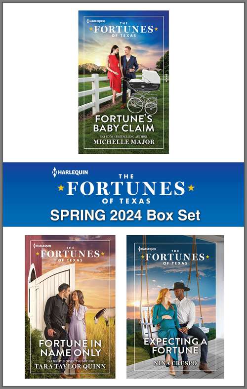 Book cover of Harlequin Fortunes of Texas Spring 2024 - Box Set 1 of 1 (Original)