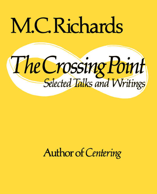 Book cover of The Crossing Point: Selected Talks and Writings