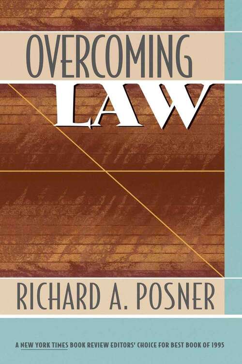 Book cover of Overcoming Law