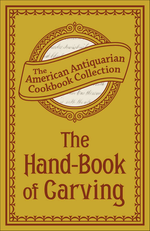 Book cover of The Hand-Book of Carving