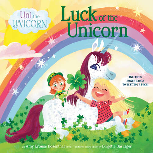 Book cover of Uni the Unicorn: Luck of the Unicorn (Uni the Unicorn)