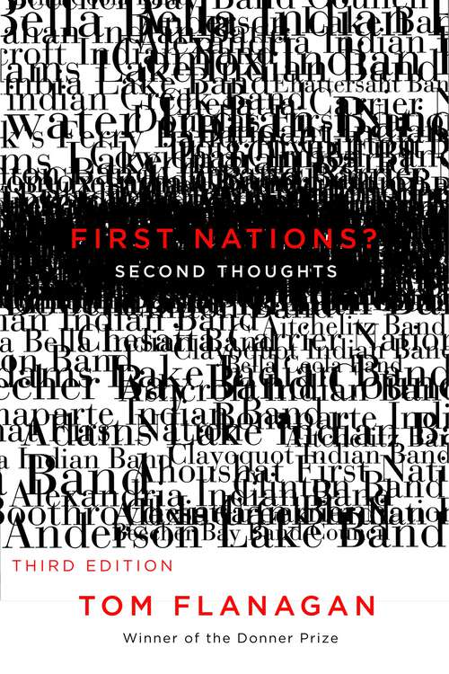 Book cover of First Nations? Second Thoughts, Third Edition: Third Edition (Third edition)