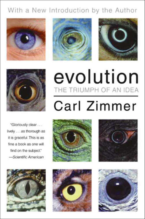 Book cover of Evolution: The Triumph of an Idea