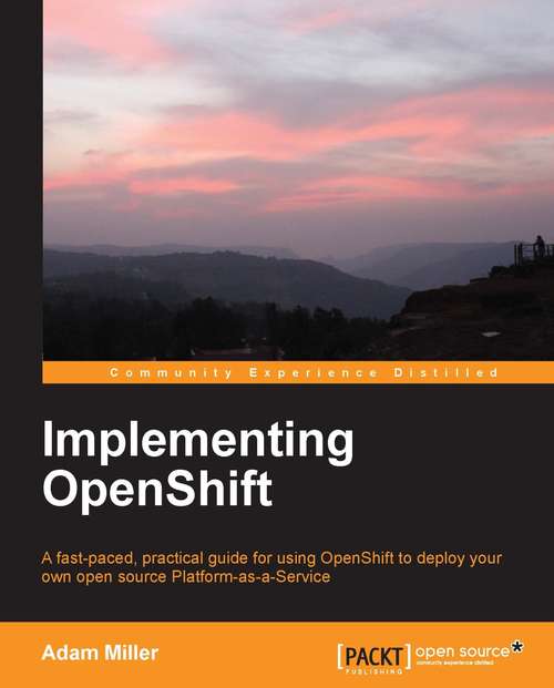 Book cover of Implementing OpenShift