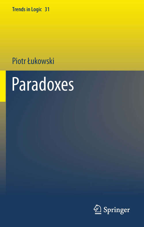 Book cover of Paradoxes