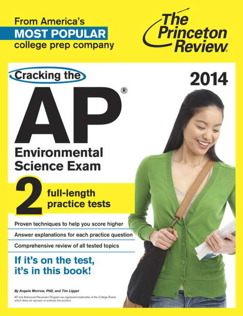 Book cover of Cracking the AP Environmental Science Exam, 2012 Edition