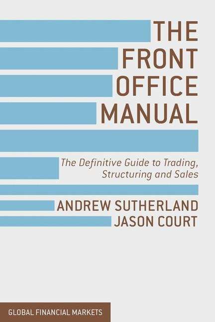 Book cover of The Front Office Manual
