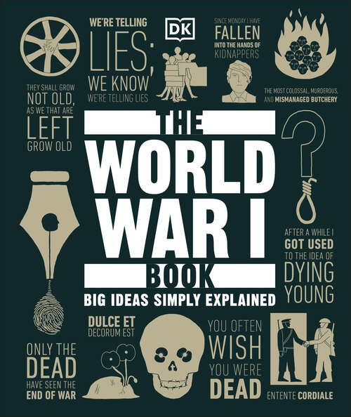 Book cover of The World War I Book (DK Big Ideas)