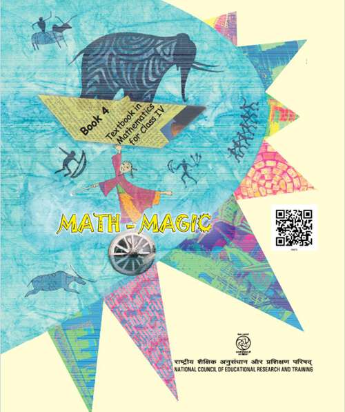 Book cover of Math Magic class 4 - NCERT - 23 (Rationalised 2023-2024)