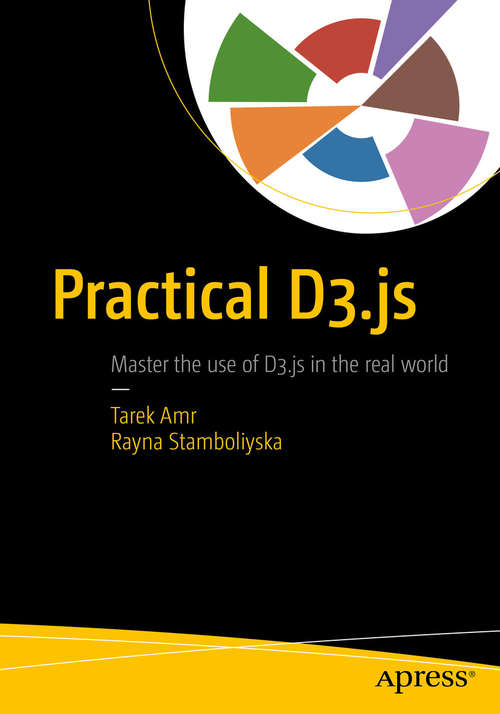 Book cover of Practical D3.js