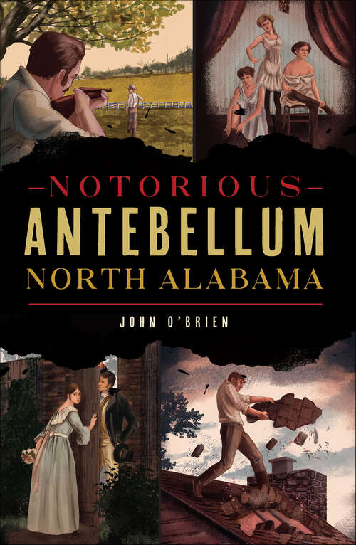 Book cover of Notorious Antebellum North Alabama (True Crime)