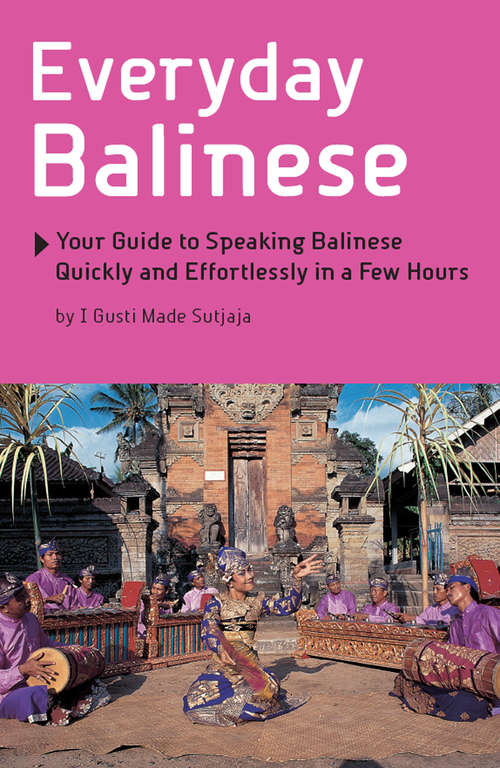 Book cover of Everyday Balinese