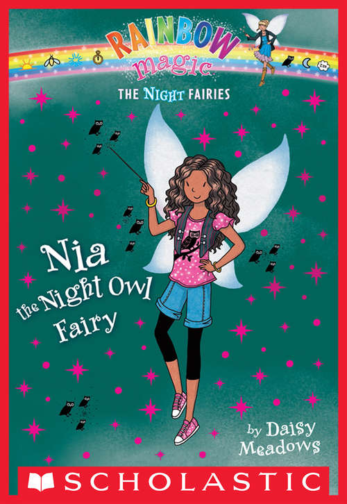Book cover of Night Fairies #5: Nia the Night Owl Fairy