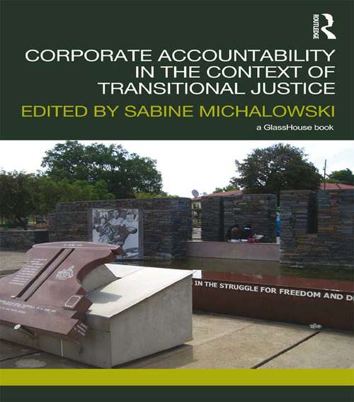 Book cover of Corporate Accountability in the Context of Transitional Justice
