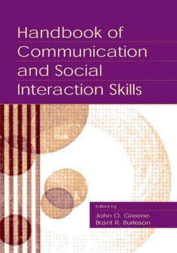 Book cover of Handbook of Communication and Social Interaction Skills