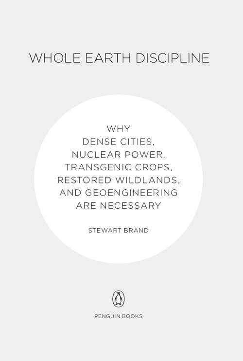 Book cover of Whole Earth Discipline