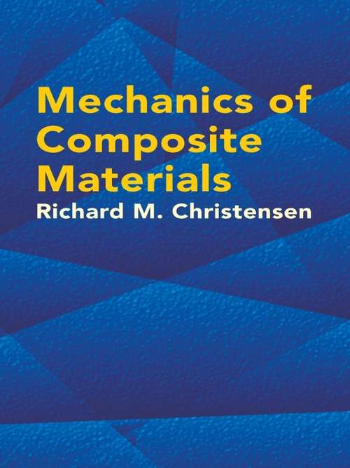 Book cover of Mechanics of Composite Materials