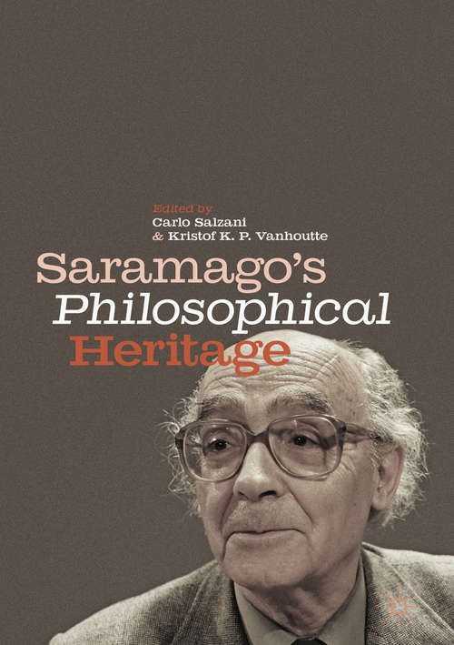 Book cover of Saramago’s Philosophical Heritage