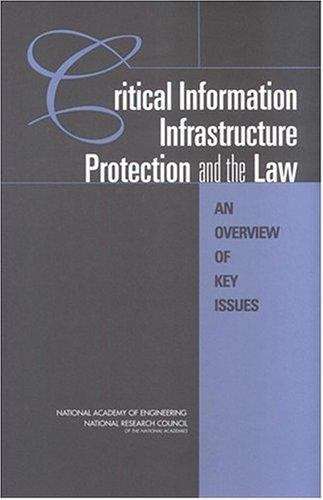 Book cover of Critical Information Infrastructure Protection and the Law: An Overview of Key Issues
