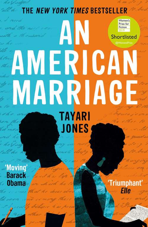 Book cover of An American Marriage: WINNER OF THE WOMEN'S PRIZE FOR FICTION, 2019