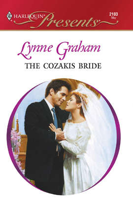 Book cover of The Cozakis Bride