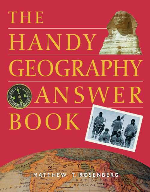 Book cover of The Handy Geography Answer Book