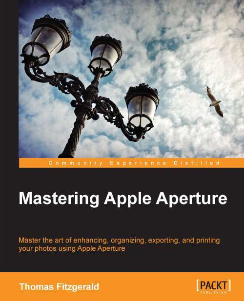Book cover of Mastering Apple Aperture