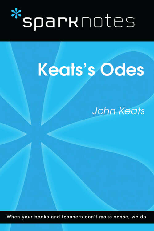 Book cover of Keats's Odes (SparkNotes Literature Guide Series)